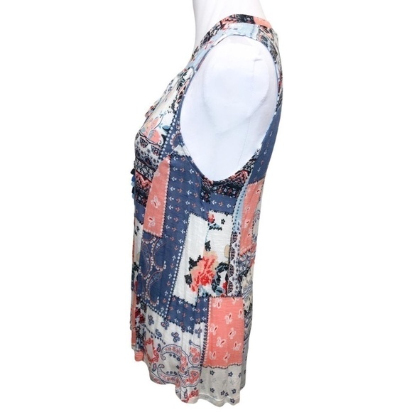 NWT American Rag Patchwork Print Tank Top | XS - Picture 3 of 6